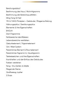 FENG SHUI Berater Pocket Guide